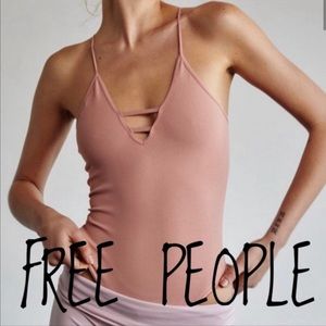 FREE PEOPLE Movement Dance All Day Bodysuit Woman Sz M / L NWT